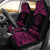 Palau Polynesian Car Seat Covers - Pride Pink Version Universal Fit Pink - Polynesian Pride