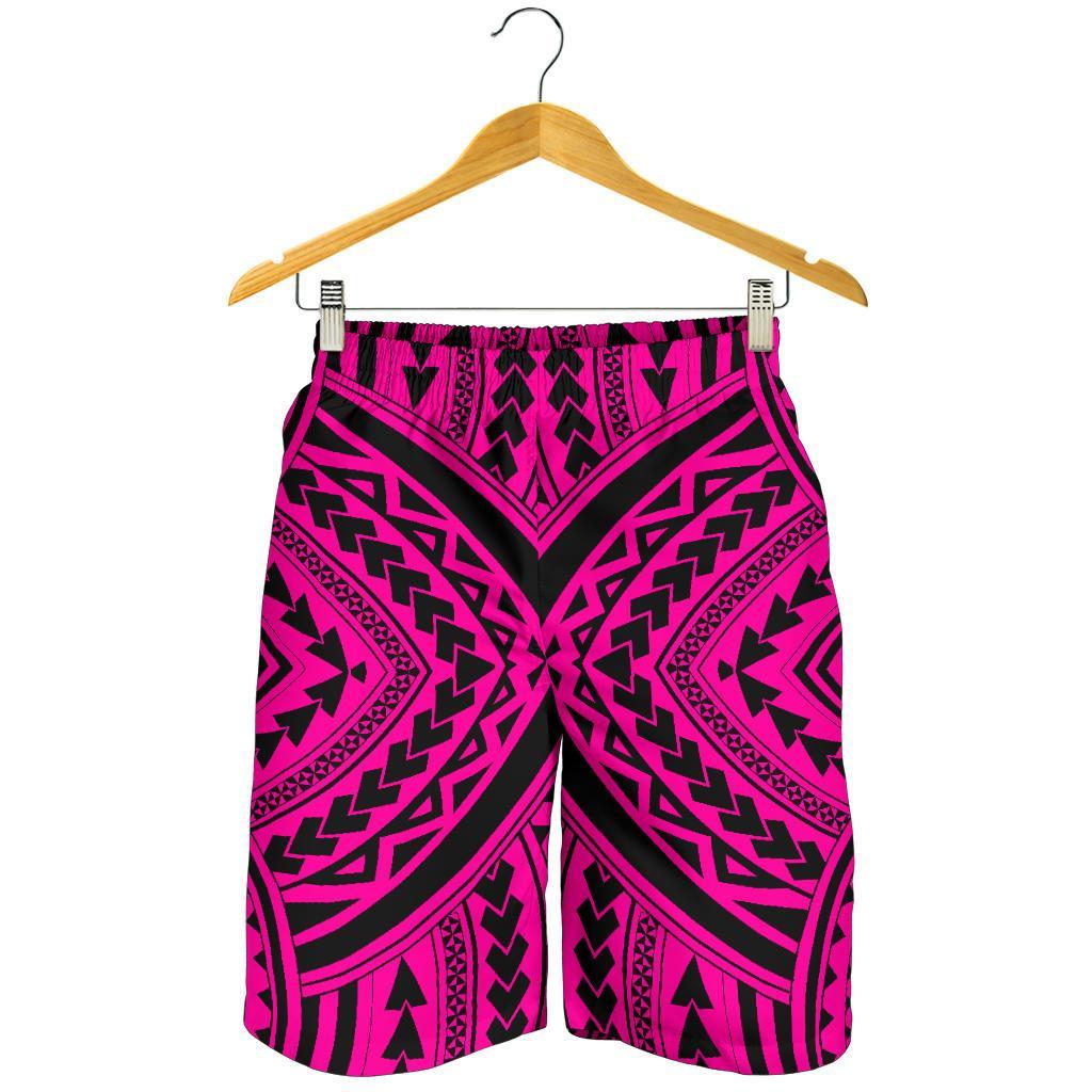 Polynesian Tradition Pink Men's Short - Polynesian Pride