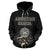 American Samoa Polynesian Zip up Hoodie Eagle and Dream Catcher - Polynesian Pride