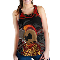 Hawaii Warrior Polynesian Women's Racerback Tank - Stock Style - Polynesian Pride