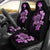 Hawaiian Kanaka Hibiscus Plumeria Mix Polynesian Turtle Car Seat Covers Pink AH - Polynesian Pride