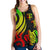 Fiji Polynesian Women Racerback Tank - Reggae Tentacle Turtle - Polynesian Pride