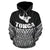 Tonga Polynesian Hoodie Black Pride Map nd Seal - Polynesian Pride