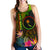 Chuuk Polynesian Personalised Women's Racerback Tank - Hibiscus and Banana Leaves - Polynesian Pride