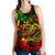 Tonga Women's Racerback Tank - Reggae Shark Polynesian Tattoo - Polynesian Pride