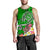 Tahiti Men's Tank Top - Turtle Plumeria (Green) - Polynesian Pride