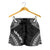 Vanuatu Women's Shorts - Polynesian Chief Black Version Women Black - Polynesian Pride