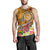 Tahiti Men's Tank Top - Turtle Plumeria (Gold) - Polynesian Pride