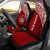 Hawaii Car Seat Covers - Hawaii Seal Polynesian Red Curve Universal Fit Red - Polynesian Pride