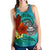 American Samoa Women's Racerback Tank - Tropical Flowers Style - Polynesian Pride