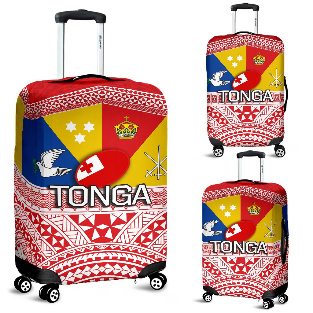 Tonga Rugby Luggage Covers Special Coat Of Arms - Polynesian Pride