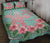 Hawaii Tropical Hibiscus Turtle Mint Style - Quilt Bed Set AH - Polynesian Pride