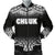 Chuuk Men's Bomber Jacket - Fog Black Style Black - Polynesian Pride