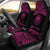 Federated States Of Micronesia Polynesian Custom Personalised Car Seat Covers - Pride Pink Version Universal Fit Pink - Polynesian Pride