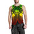 Samoa Polynesian Men's Tank Top - Samoa Reggae Seal with Polynesian Tattoo - Polynesian Pride