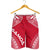 Samoa Men's Shorts - Polynesian Chief Flag Version - Polynesian Pride