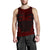 Wallis And Futuna Men's Tank Top - Polynesian Chief Red Version Red - Polynesian Pride