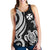 Wallis and Futuna Women's Racerback Tank - White Tentacle Turtle - Polynesian Pride