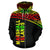 Marshall Islands Polynesian Zip up Hoodie Reggae Curve - Polynesian Pride