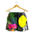 Palau Women Shorts - Turtle Plumeria Banana Leaf - Polynesian Pride