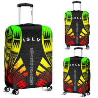 Society Islands Luggage Cover - Polynesian Tattoo Reggae Reggae - Polynesian Pride