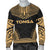 Tonga Sweater - Polynesian Chief Gold Version Unisex Gold - Polynesian Pride