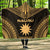 Nauru Polynesian Chief Hooded Blanket - Gold Version Hooded Blanket Gold - Polynesian Pride