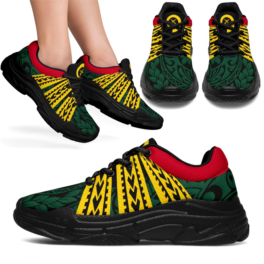 Vanuatu Chunky Sneakers - Arrow Style - Polynesian Pride