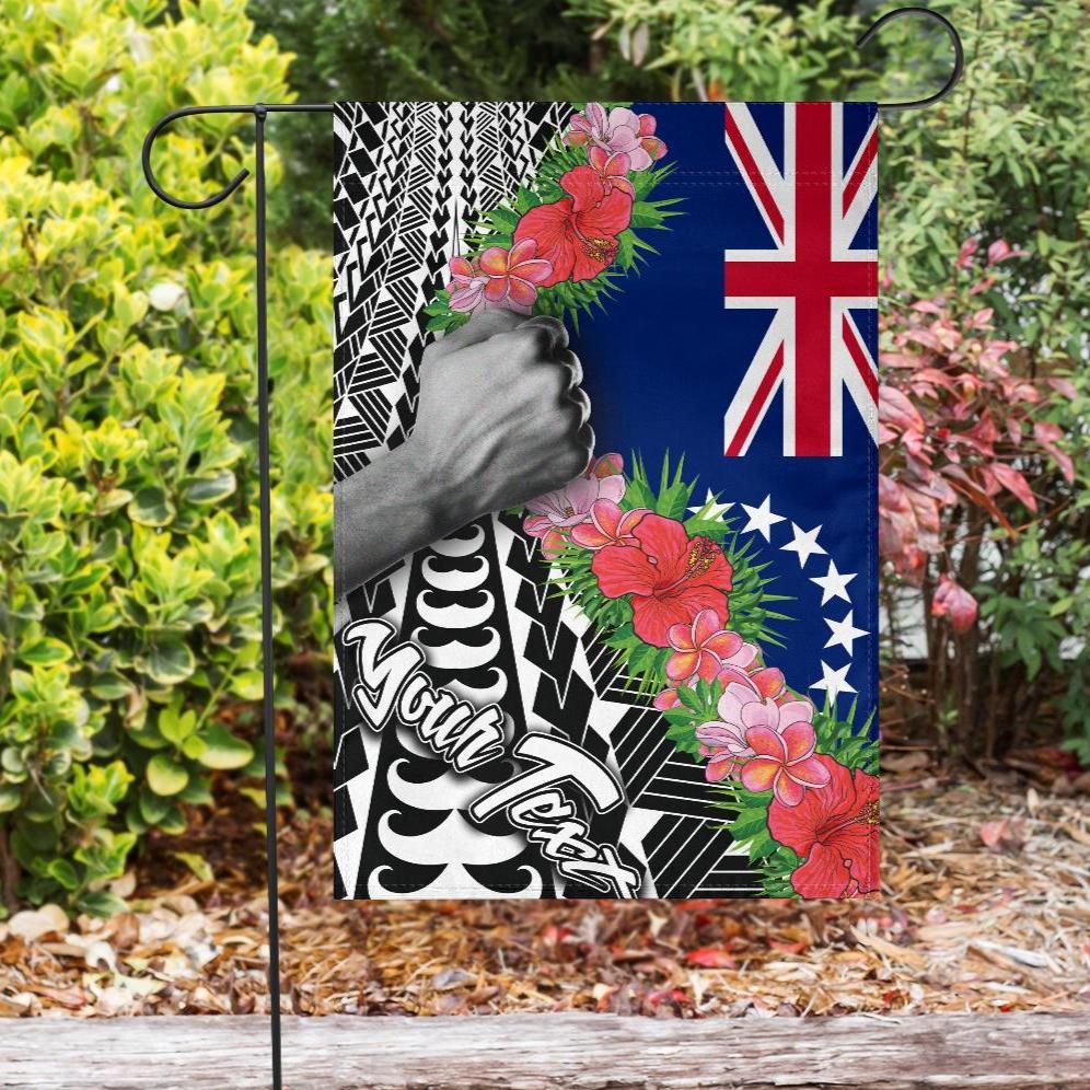 Cook Islands Flag - Custom Personalised Curve Style - Polynesian Pride