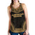 American Samoa Women's Racerback Tank - Polynesian Chief Gold Version Gold - Polynesian Pride