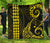 Hawaii Kakau Yellow Polynesian Premium Quilt Yellow - Polynesian Pride