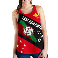 Papua New Guinea Women's Racerback Tank - East New Britain Province - Polynesian Pride