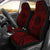 Palau Car Seat Cover - Palau Coat Of Arms Polynesian Red Black Universal Fit Red - Polynesian Pride