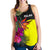 Palau Women's Racerback Tank - Polynesian Hibiscus Pattern - Polynesian Pride