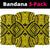 Polynesian Tradition Yellow Bandana 3 - Pack - Polynesian Pride