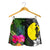 New Caledonia Women Shorts - Turtle Plumeria Banana Leaf - Polynesian Pride