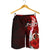 Vanuatu Polynesian Custom Personalised Men's Shorts - Coat Of Arm With Hibiscus - Polynesian Pride