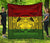 Hawaii Polynesian Pele Kanaka Premium Quilt Red - Polynesian Pride