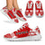 Tonga Sport Sneakers - Polynesian Tattoo Flag White - Polynesian Pride