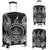 Palau Polynesian Luggage Covers Map Black Black - Polynesian Pride