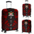 Fiji Luggage Cover - Polynesian Tattoo Red Red - Polynesian Pride