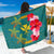 Hawaiian Turtle Tropical Polynesian - Sarong - Azga Style Sarong One Size Turquoise - Polynesian Pride