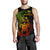 Hawaii Polynesian Personalised Men's Tank Top - Vintage Polynesian Turtle (Reggae) - Polynesian Pride