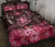 Hawaii Polynesian Turtle Waves Hibiscus Quilt Bed Set - Erik Style - AH - Pink - Polynesian Pride