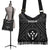 Kosrae Boho Handbag - Kosrae Flag In Polynesian Tattoo Style (Black) - Polynesian Pride