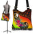 Yap Boho Handbag - Polynesian Hook And Hibiscus (Raggae) - Polynesian Pride