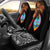 Guam Car Seat Covers - Guahan Palm Tree Polynesian Pattern Black Universal Fit Black - Polynesian Pride