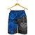 Samoa Polynesian Shorts (Men) - Blue Turtle - Polynesian Pride