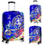 Tonga Custom Personalised Luggage Covers - Turtle Plumeria (Blue) - Polynesian Pride