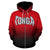 Tonga All Over Zip up Hoodie Mate Maa Tonga - Polynesian Pride